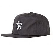 STOCK LOCK HONEYCOMB STRAPBACK-BLK
